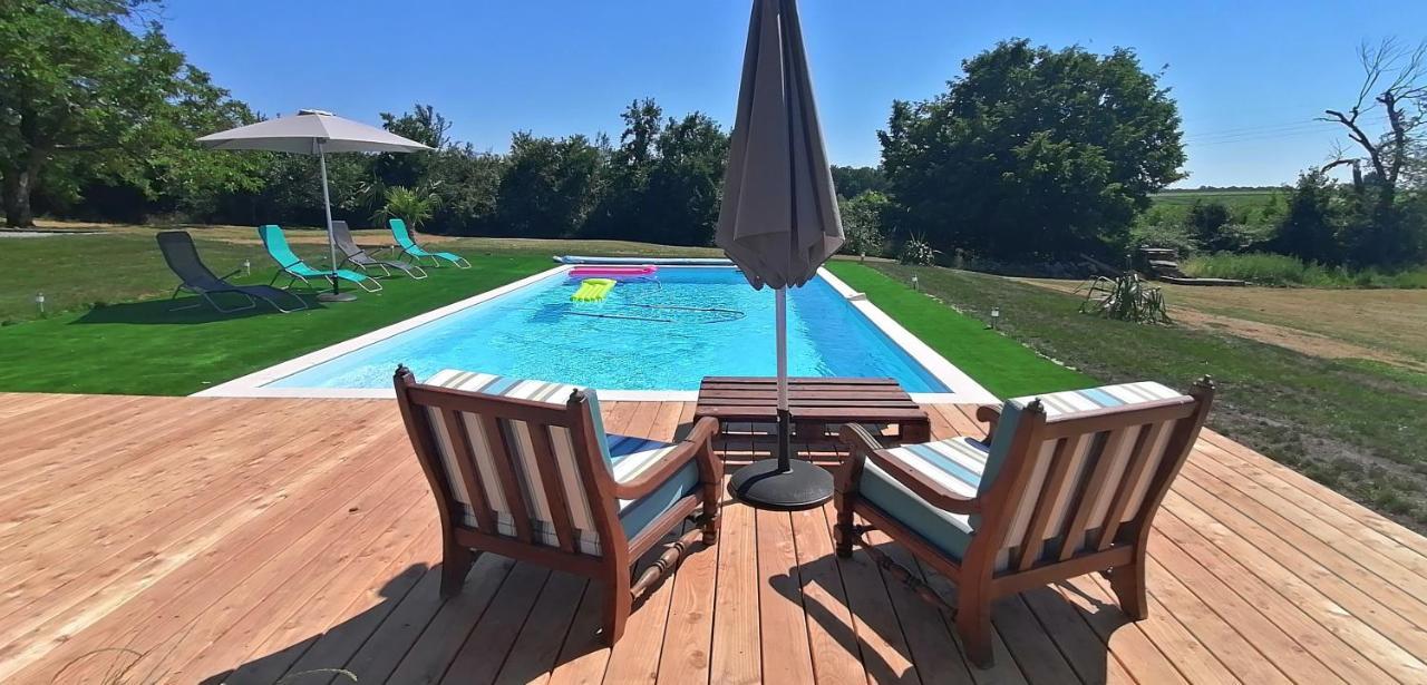 לינה וארוחת בוקר Guillac  Domaine De Gaia, Piscine, Petanque, Ping Pong, Proche Saint-Emilion מראה חיצוני תמונה
