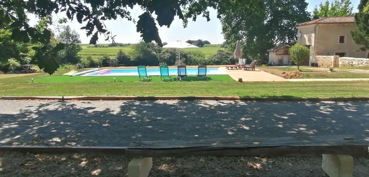 לינה וארוחת בוקר Guillac  Domaine De Gaia, Piscine, Petanque, Ping Pong, Proche Saint-Emilion מראה חיצוני תמונה