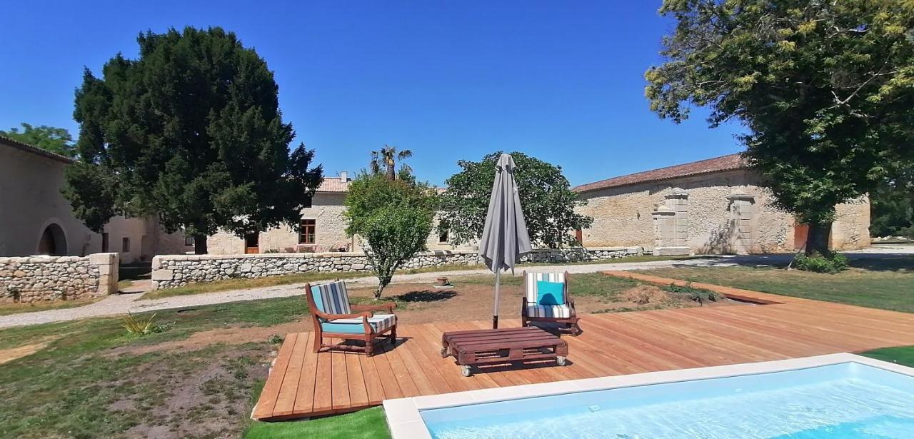 לינה וארוחת בוקר Guillac  Domaine De Gaia, Piscine, Petanque, Ping Pong, Proche Saint-Emilion מראה חיצוני תמונה