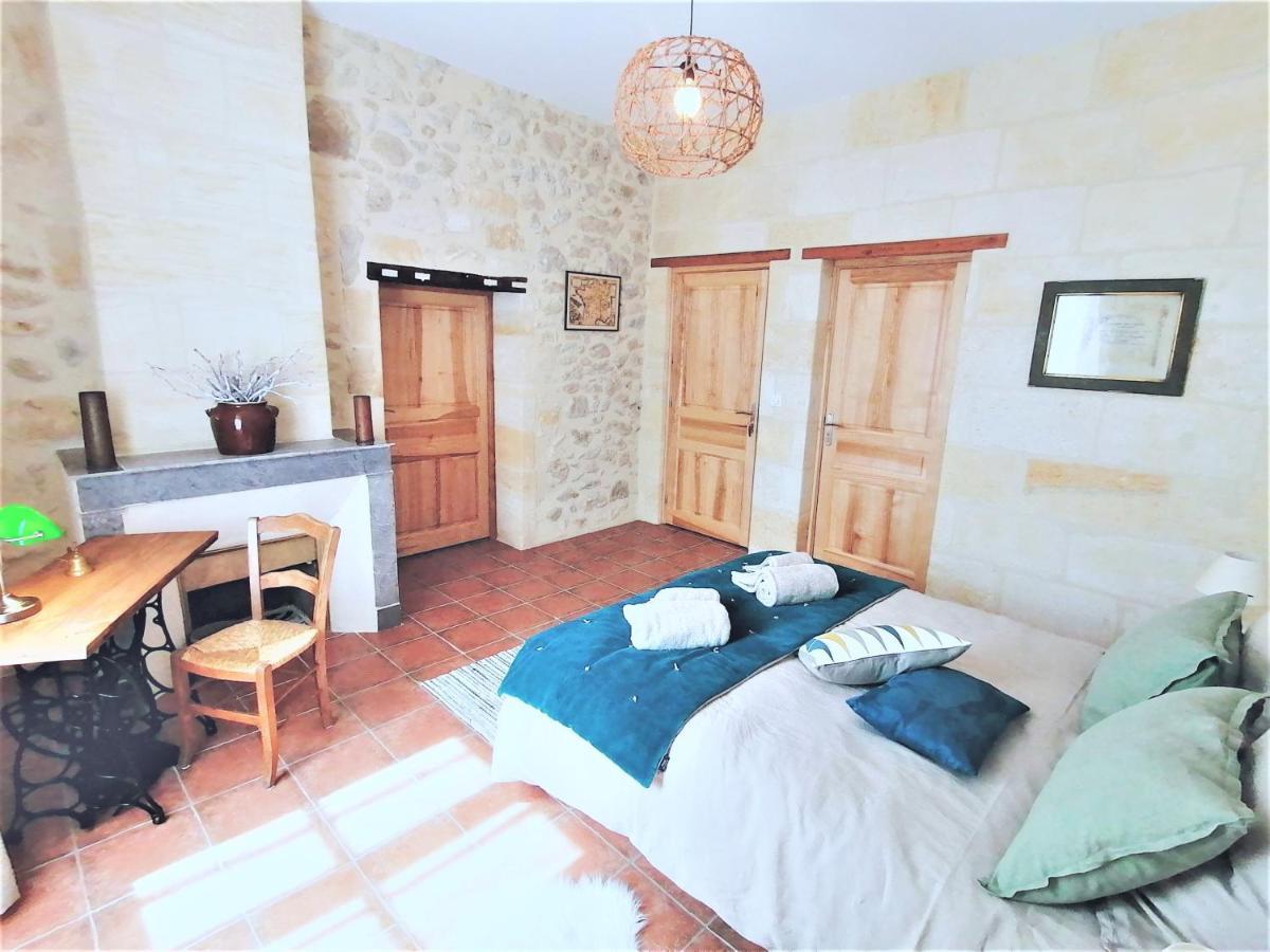 לינה וארוחת בוקר Guillac  Domaine De Gaia, Piscine, Petanque, Ping Pong, Proche Saint-Emilion מראה חיצוני תמונה
